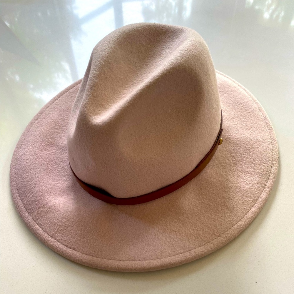 Free people - Leather Band Wool Hat